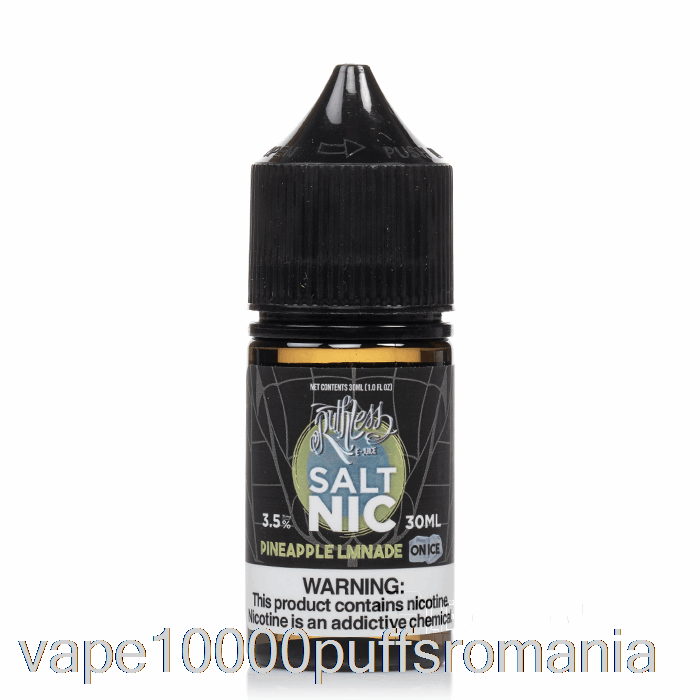 Vape Romania Limonada De Ananas Pe Gheata - Saruri Nemilositoare - 30ml 50mg